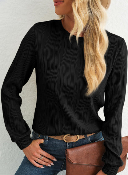 Women's Tops Trendy Casual Long Sleeves