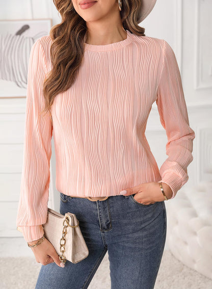 Women's Tops Trendy Casual Long Sleeves