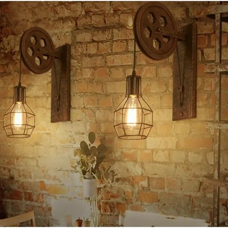 Retro Industrial Creative Wall Lamp