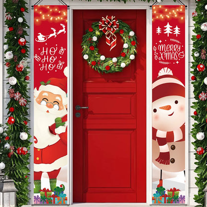 Merry Christmas Door Banner