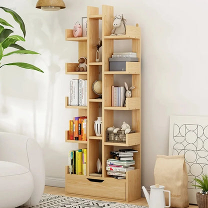 Open Shelf Bookcase Simple