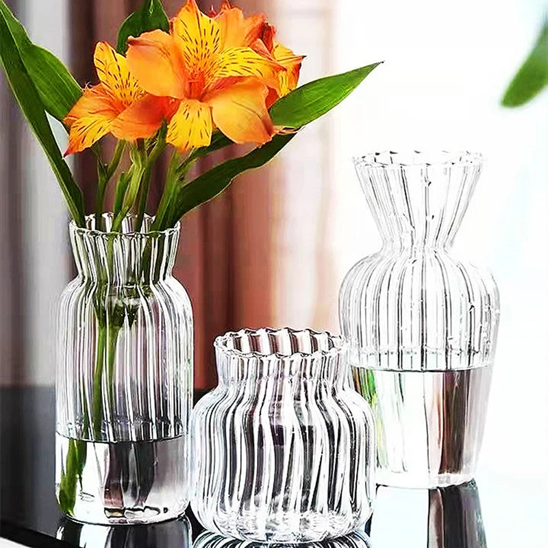 Transparent Glass Vases