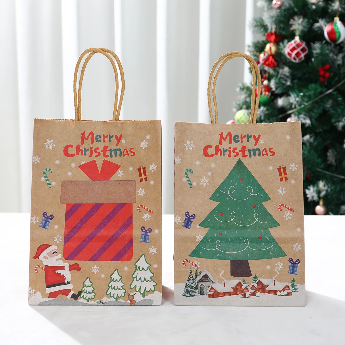 Christmas Paper Gift Bags