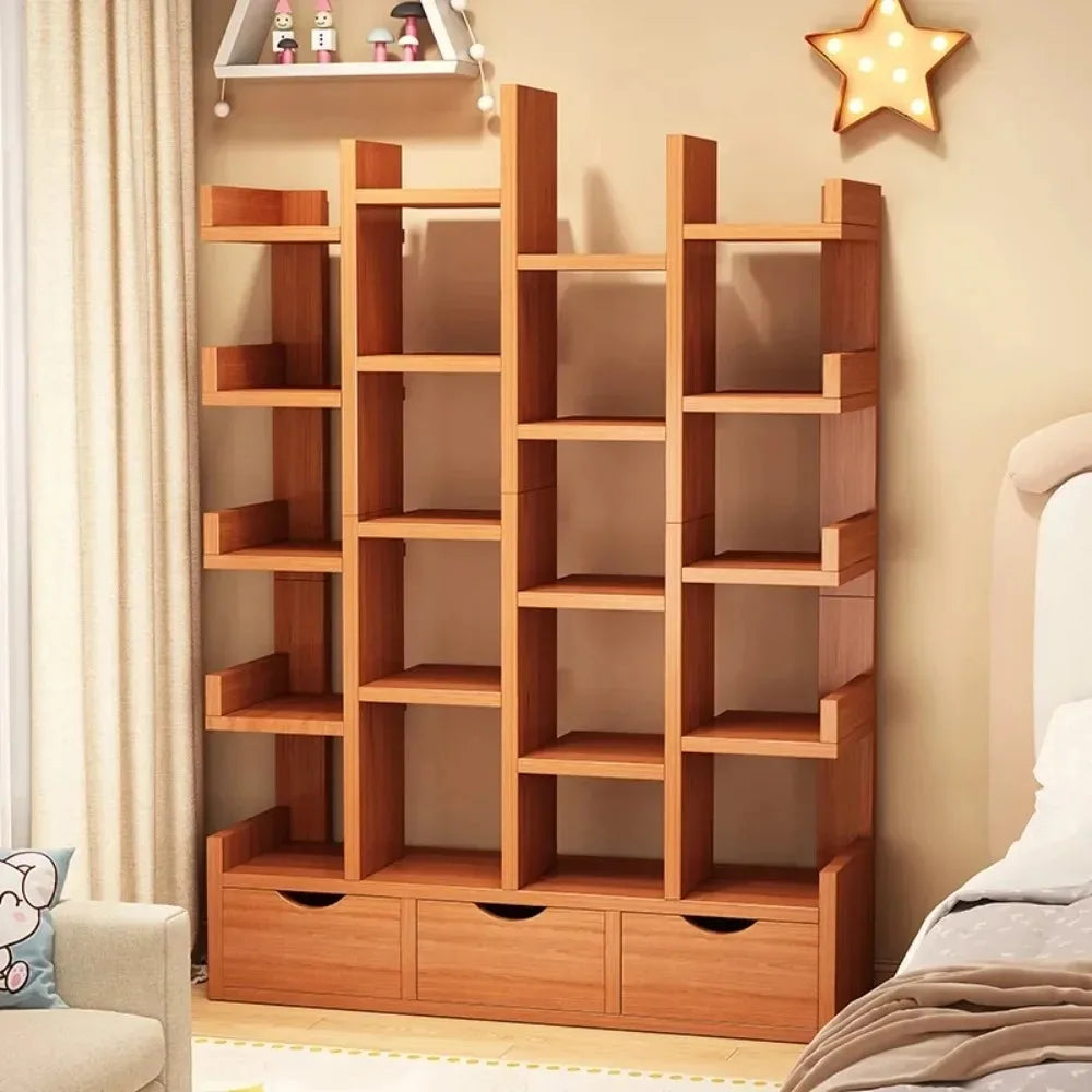 Open Shelf Bookcase Simple