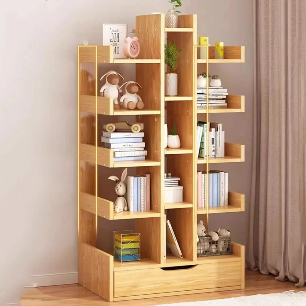 Open Shelf Bookcase Simple