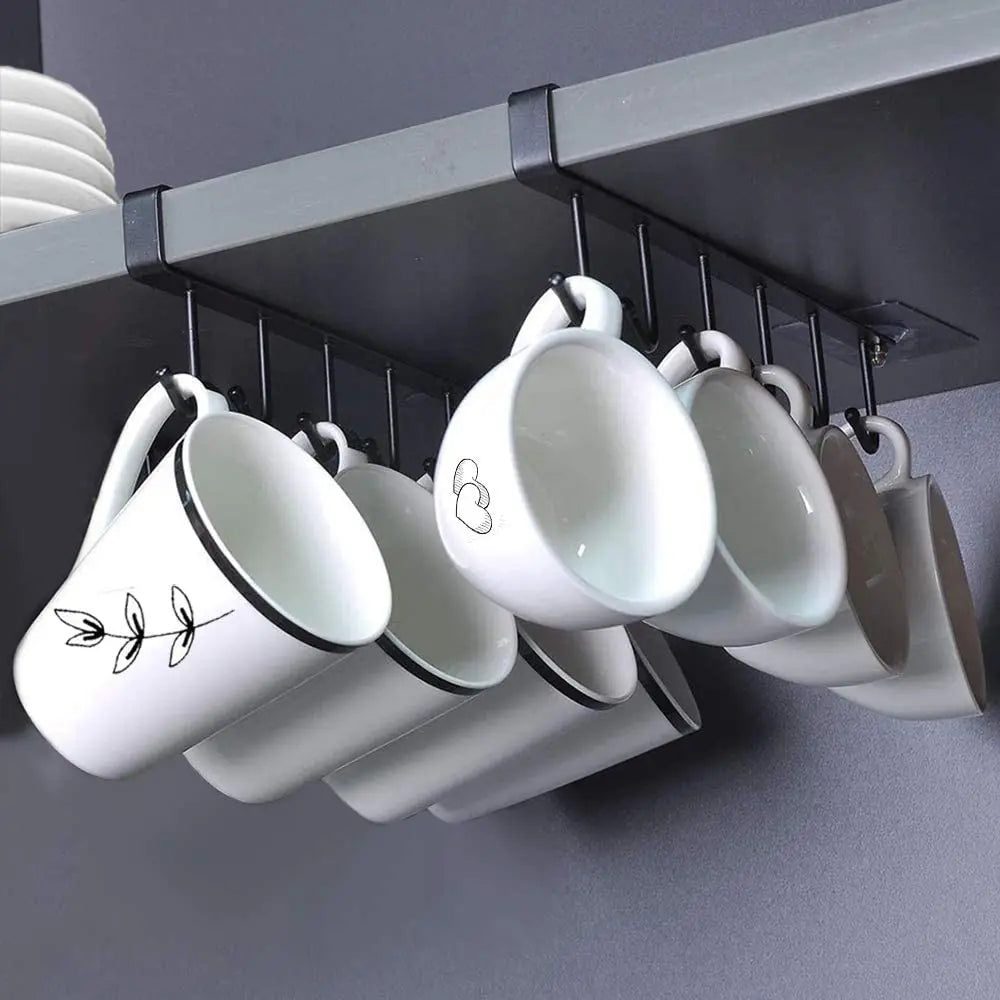 6 Hook Coffee Cup Mug Holder