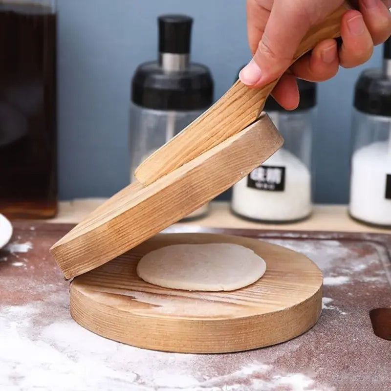 Solid Wood Dough Press