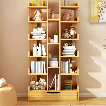 Open Shelf Bookcase Simple