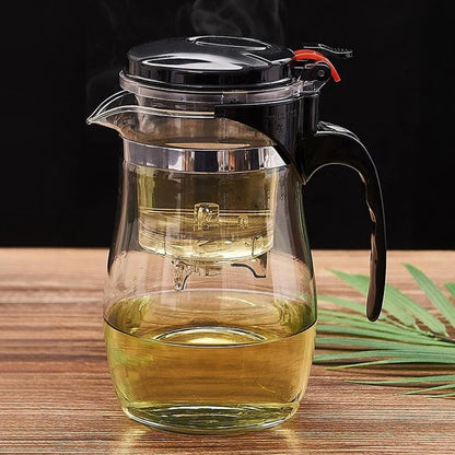 Glass Tea Pot with removable glass filter