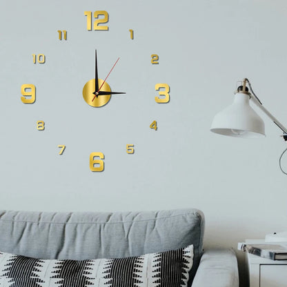 Digital Wall Clock Silent Clock DIY