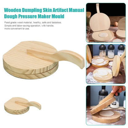 Solid Wood Dough Press