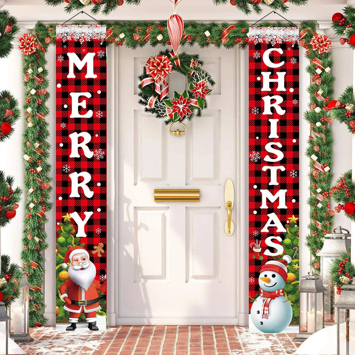 Merry Christmas Door Banner