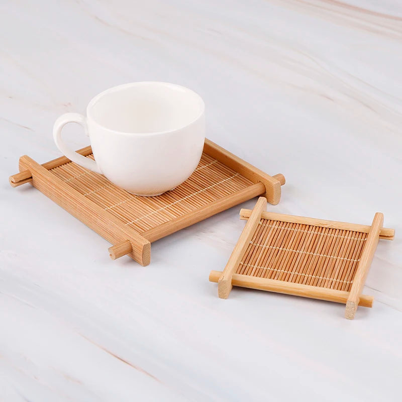 Bamboo Tea/ Coffee Cup Coaster