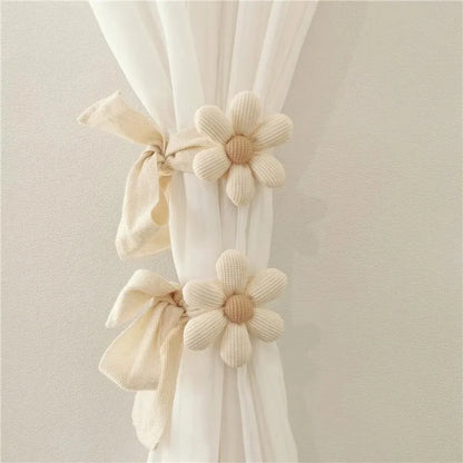 Decorative Floral Curtain Ties