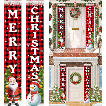 Merry Christmas Door Banner