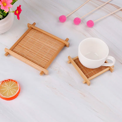 Bamboo Tea/ Coffee Cup Coaster