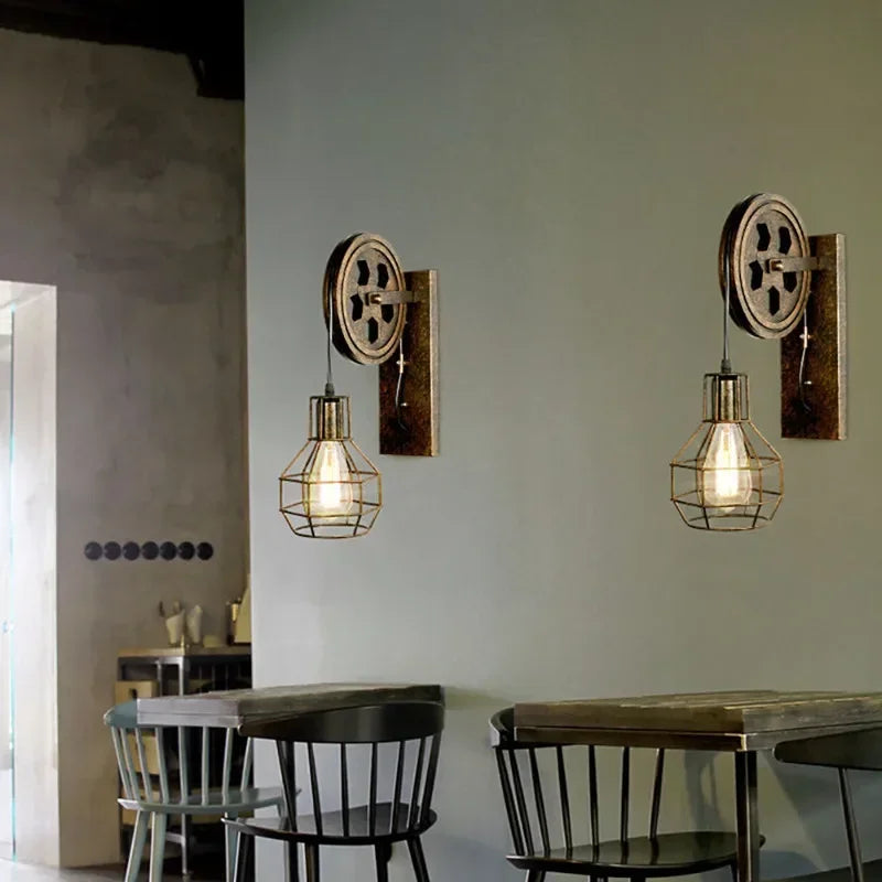 Retro Industrial Creative Wall Lamp