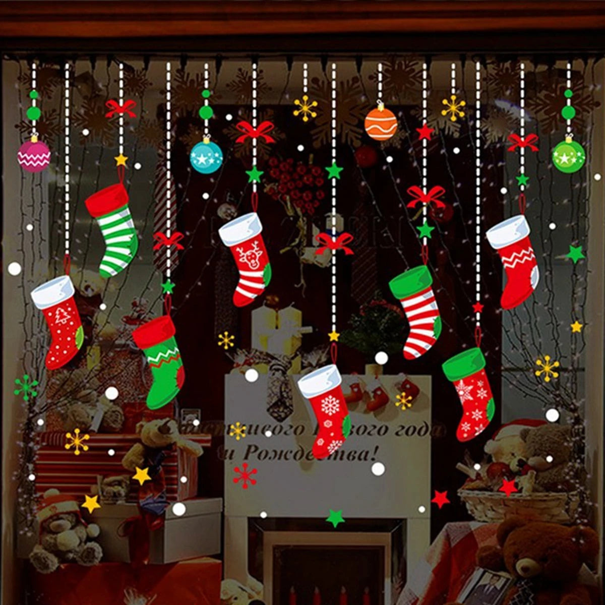 Christmas Window Stickers